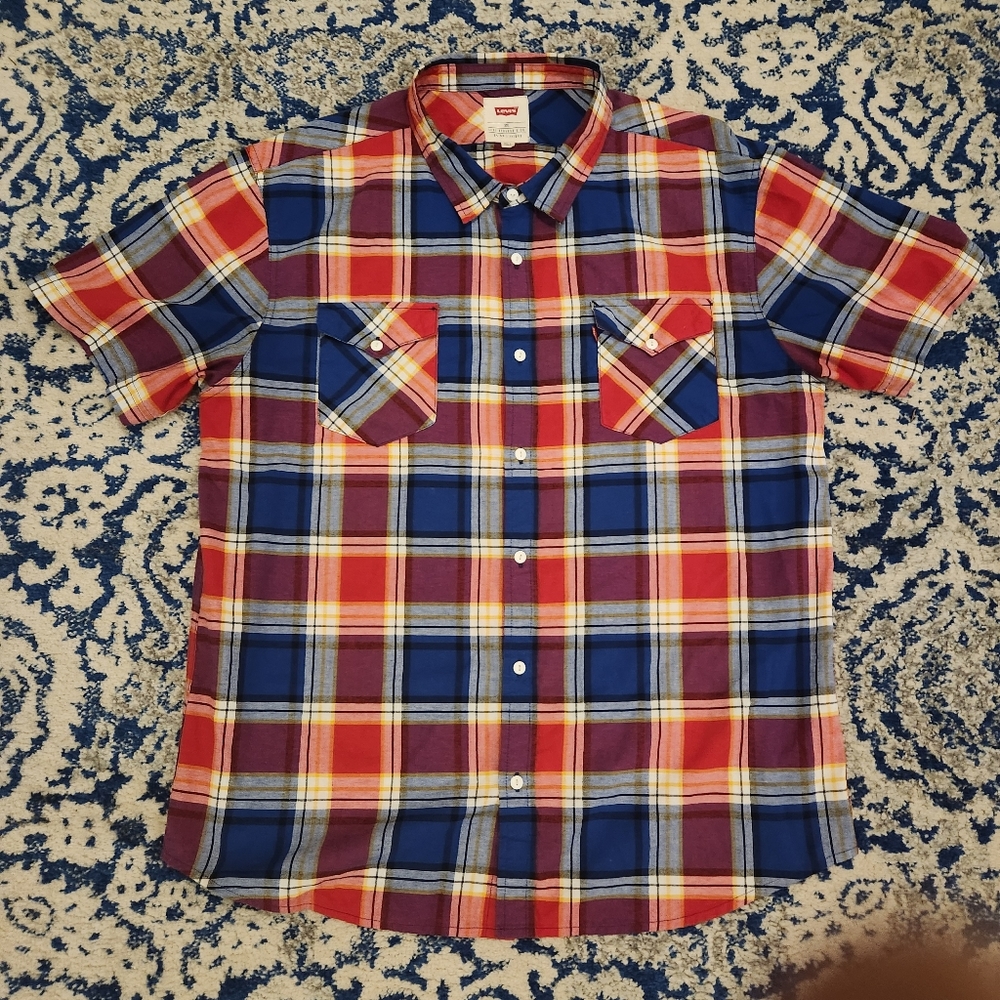 LEVI'S MEN'S XXL BD SL EXCELLENT CONDITION SHIRT!!
